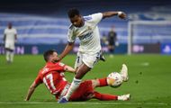 Rodrygo in action for Los Blancos